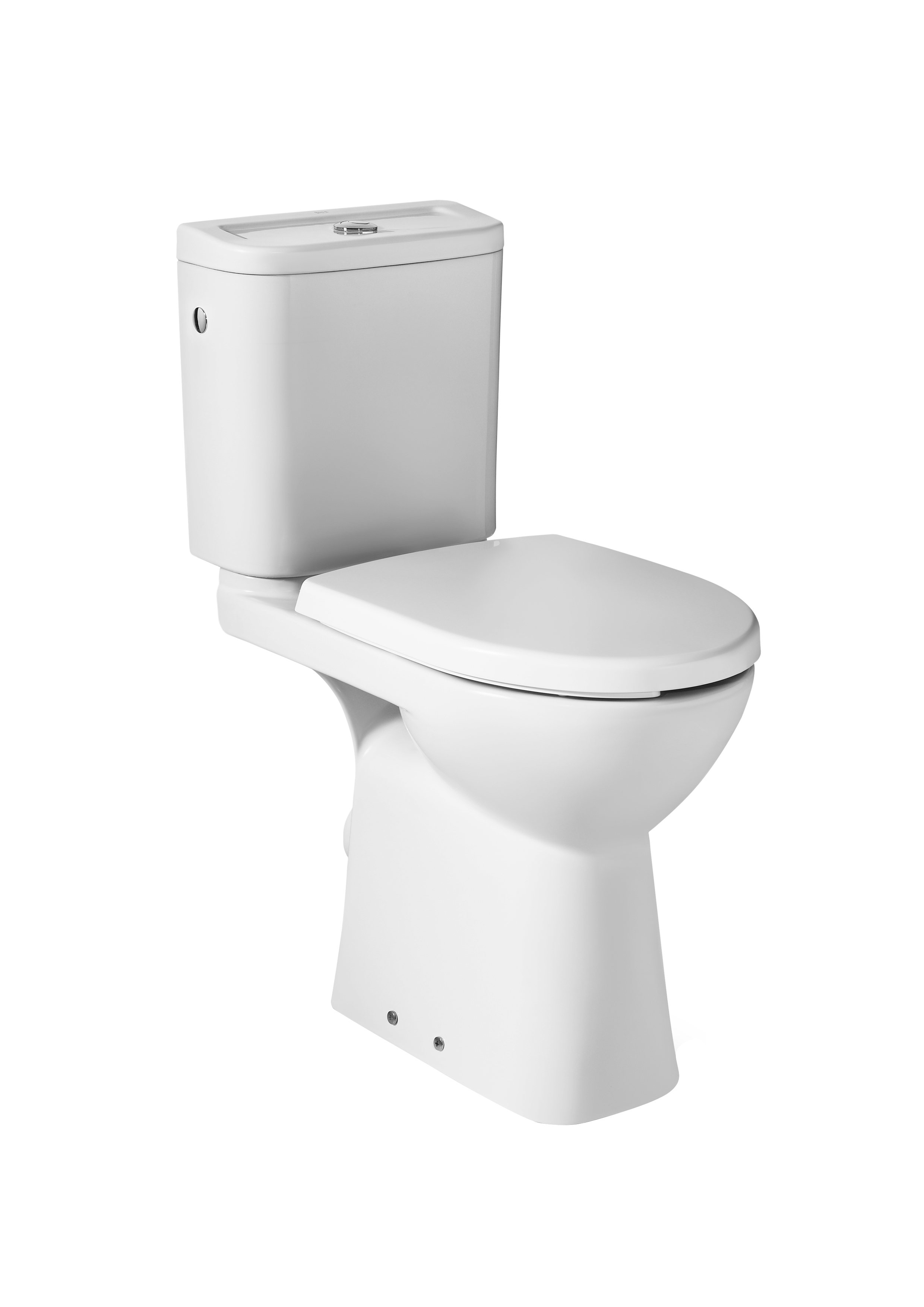 ROCA ACCESS Vitreous china close-coupled WC with horizontal outl