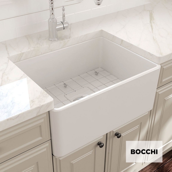 Kitchen sink 61x46,5 Bocchi White