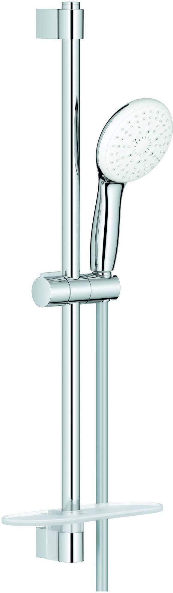 Grohe Tempesta 110 27927003 σετ με στηριγμα μήκους 600mm, 3 τύπο