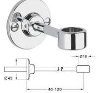 Grohe pipe clip