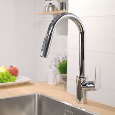 Hansgrohe focus Kitchen faucet with pull-watering