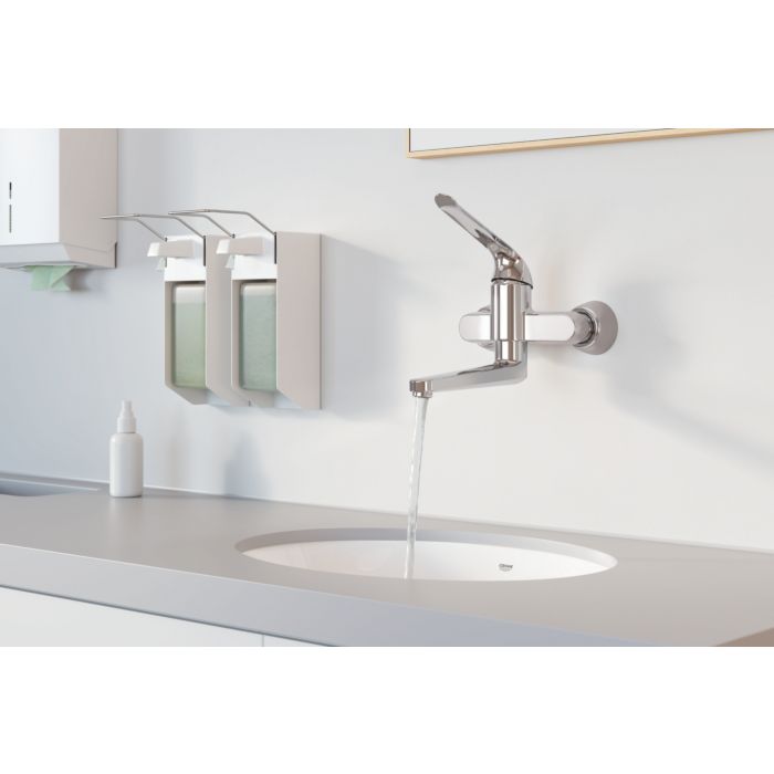 Grohe wall-mounted basin mixer 32775000 Euroeco Special, chrome,