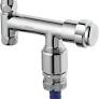 Grohe WAS valve Eckfix 41033000 DN10, with pipe aerator and refl