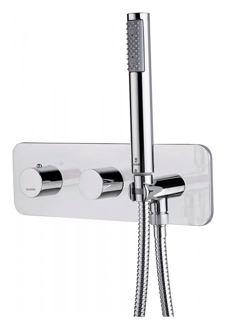 Bossini Z005351.030 High flow thermostatic shower mixer - chrome