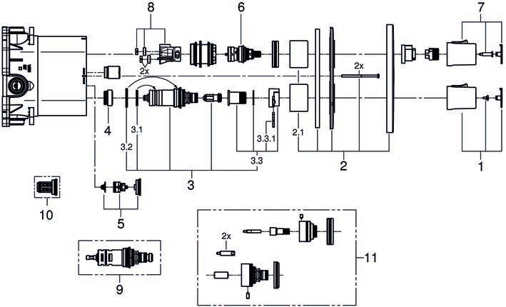 UP-Thermostat DTOPNUFTMU Modell ab 10/2013 bis 05/2017