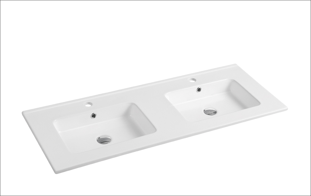 HARMONY Double furniture washbasin Arena 120x47x17