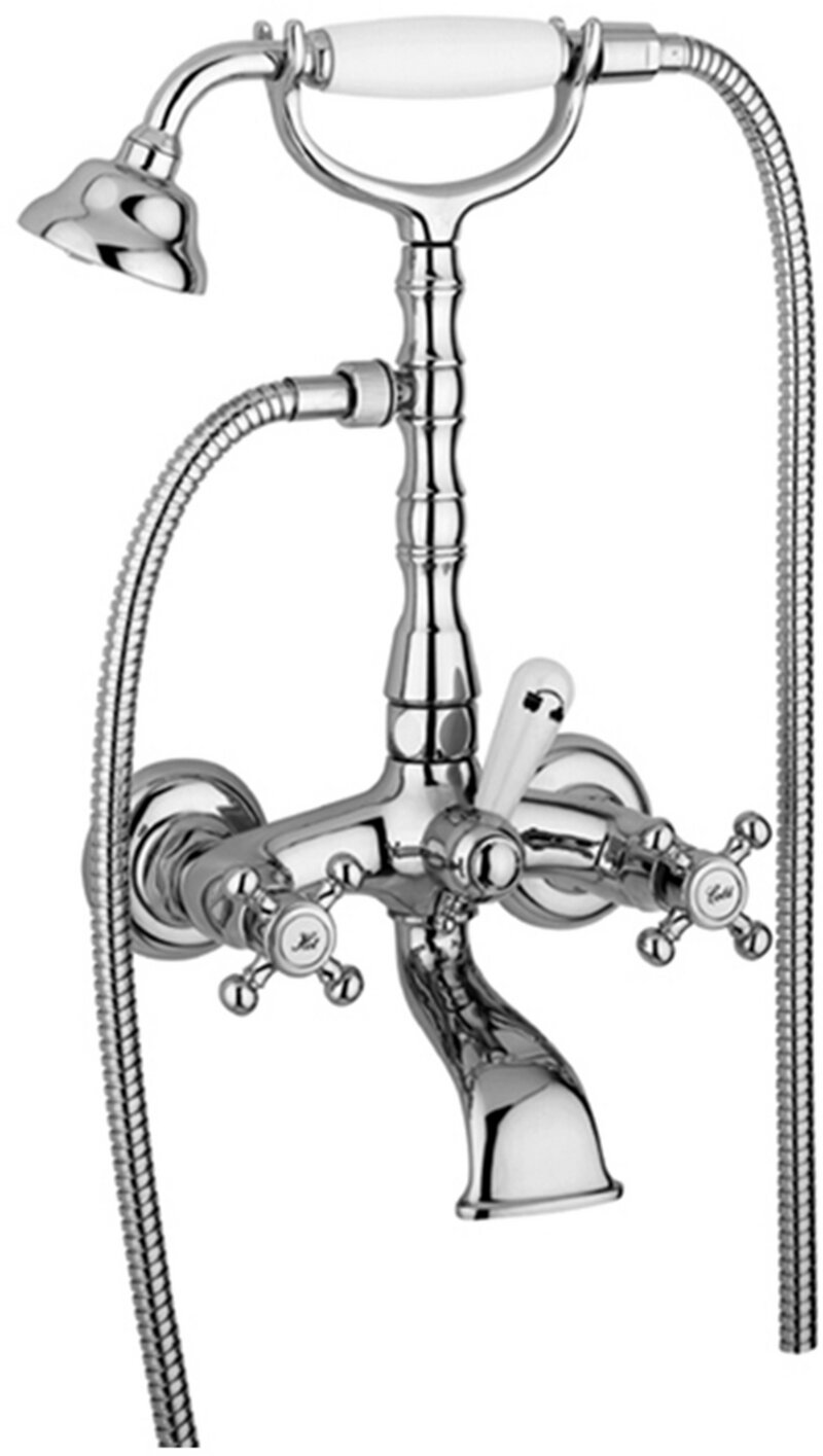 BELINDA-MELISSA Traditional bath/shower mixer with diverter comp