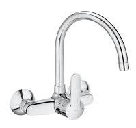 ROCA A5A7G25C00 Victoria Wall-mounted kitchen sink mixer with sw